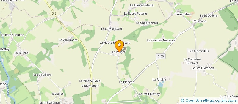 localisation de l'entreprise MADAME JEANINE CHAPON à SAINT-JUVAT
