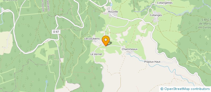 localisation de l'entreprise MADAME JEANINE CHASSAGNON à MARSAC-EN-LIVRADOIS