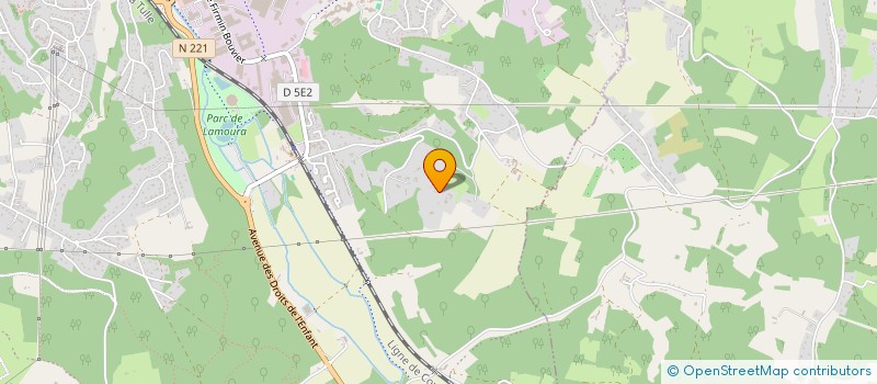 localisation de l'entreprise MADAME JEANINE CHASTANET  BOULAZAC ISLE MANOIRE