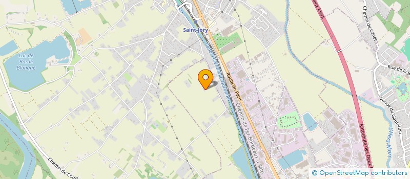 localisation de l'entreprise MADAME JEANINE CHAUBET  LESPINASSE