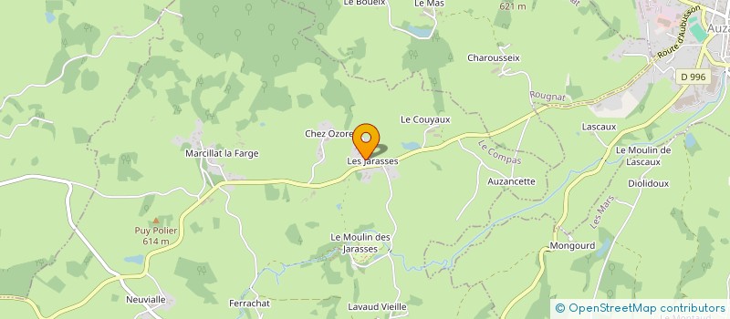 localisation de l'entreprise MADAME JEANINE CHAUSSEMY à LE COMPAS