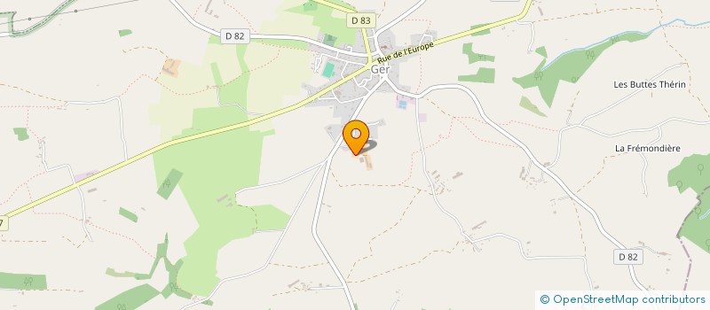 localisation de l'entreprise MADAME JEANINE CHESNEL  GER