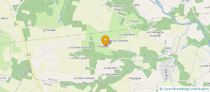 localisation de l'entreprise MADAME JEANINE COBIGO  SAINT-SERVANT