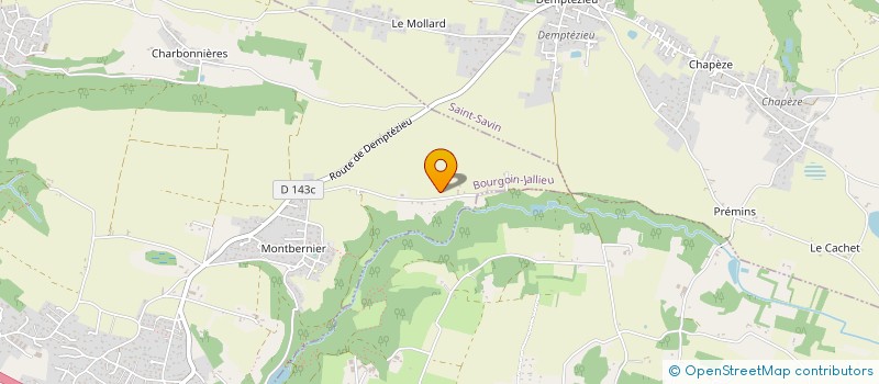 localisation de l'entreprise MADAME JEANINE COL à BOURGOIN-JALLIEU
