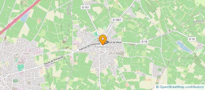 localisation de l'entreprise MADAME JEANINE COMBESCURE  POMEROLS