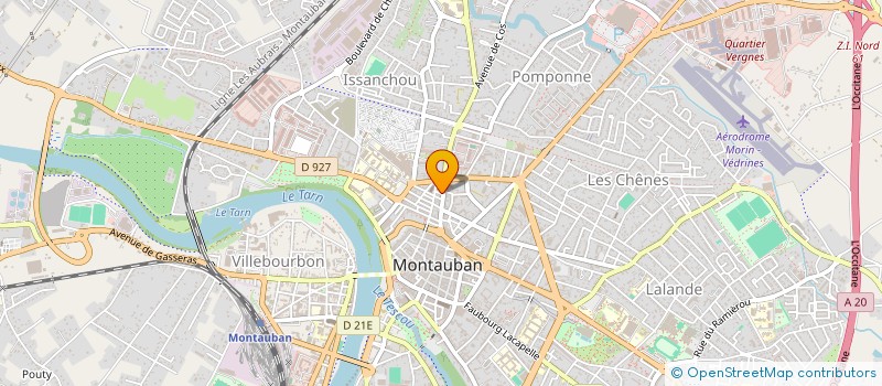 localisation de l'entreprise MADAME JEANINE COSTES-ROQUES  MONTAUBAN