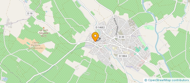 localisation de l'entreprise MADAME JEANINE COUSTOL  SERVIAN