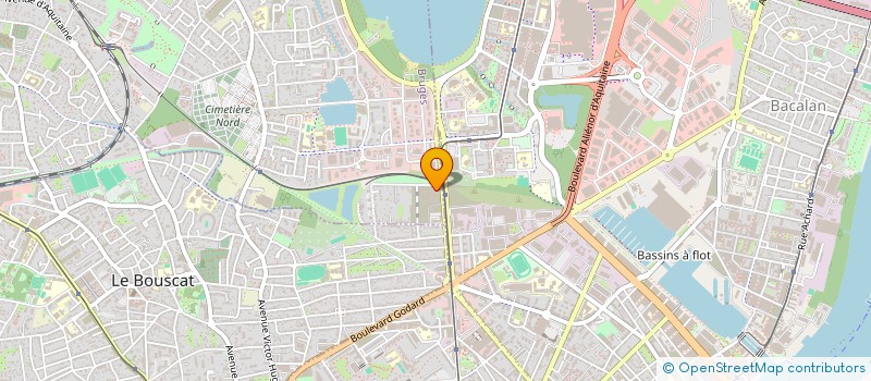 localisation de l'entreprise MADAME JEANINE DALMAZZO  BRUGES