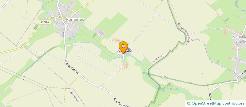 localisation de l'entreprise MADAME JEANINE DASSY  ROMERIES