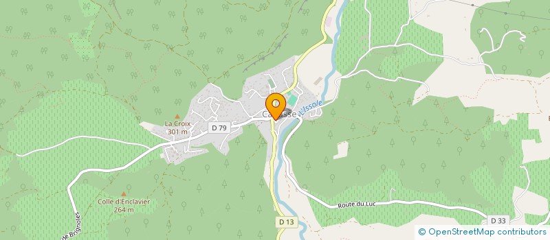 localisation de l'entreprise MADAME JEANINE DEGIOANNI à CABASSE