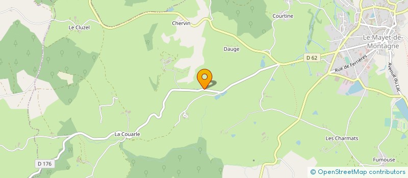 localisation de l'entreprise MADAME JEANINE FALEMPE  LA GUILLERMIE