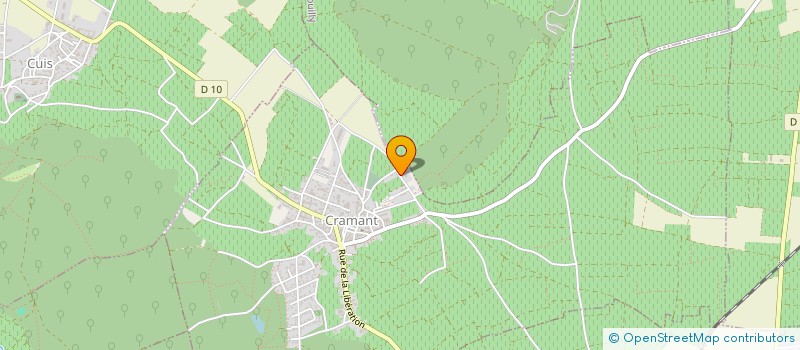 localisation de l'entreprise MADAME JEANINE FAROUX à CRAMANT