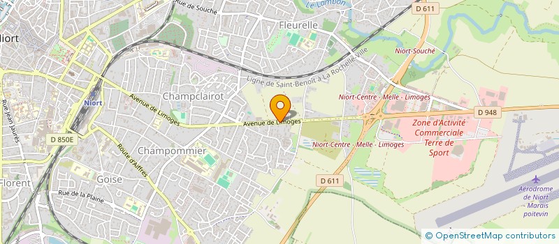 localisation de l'entreprise MADAME JEANINE FAURE à NIORT