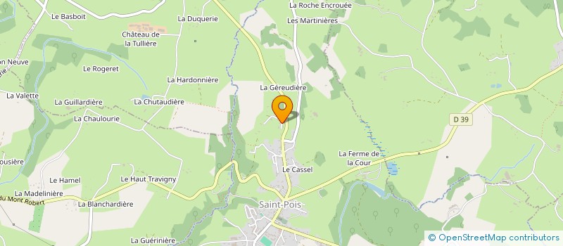 localisation de l'entreprise MADAME JEANINE FOUASSE à COULOUVRAY-BOISBENATRE