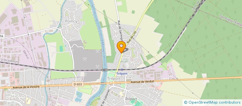 localisation de l'entreprise MADAME JEANINE FREYS  TRILPORT