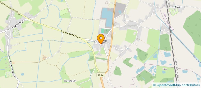 localisation de l'entreprise MADAME JEANINE GERMAIN  QUEND