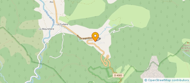 localisation de l'entreprise MADAME JEANINE GHIBAUDO  SENEZ