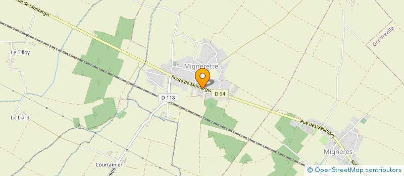 localisation de l'entreprise MADAME JEANINE GODEFERT à PREFONTAINES