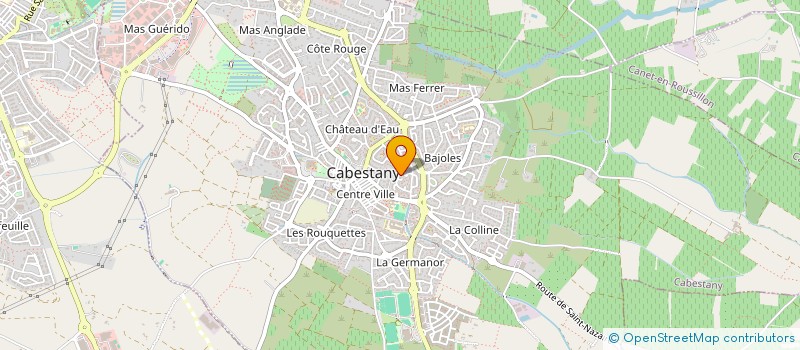 localisation de l'entreprise MADAME JEANINE GRAU  CABESTANY