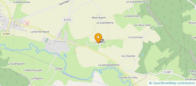 localisation de l'entreprise MADAME JEANINE GUITTET à REMALARD-EN-PERCHE