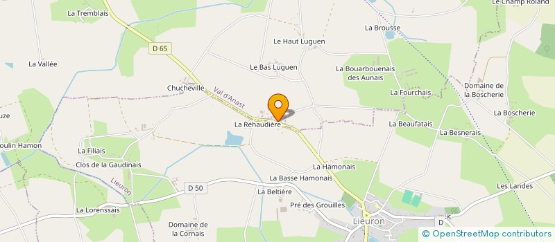 localisation de l'entreprise MADAME JEANINE HARON à SAINT-SEGLIN