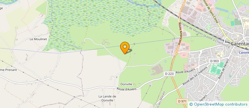 localisation de l'entreprise MADAME JEANINE HOUEBEC  AUVERS