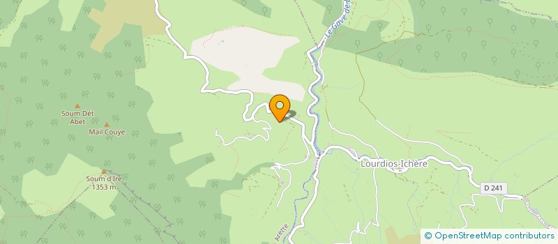 localisation de l'entreprise MADAME JEANINE HOURCOURIGARAY  ARETTE