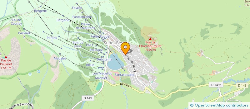 localisation de l'entreprise MADAME JEANINE INDIVISION CREPIN DUPIRE  BESSE ET SAINT ANASTAISE