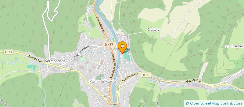 localisation de l'entreprise MADAME JEANINE INVERNIZZI  PONT-DE-ROIDE