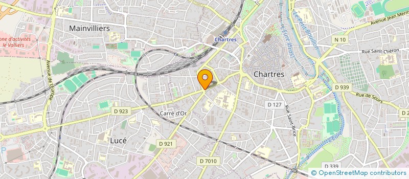 localisation de l'entreprise MADAME JEANINE JANVIER à CHARTRES