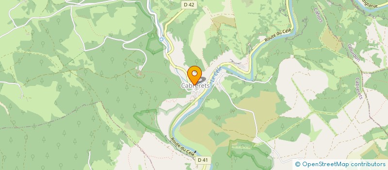 localisation de l'entreprise MADAME JEANINE LE GALLO  SAINT-CIRQ-LAPOPIE