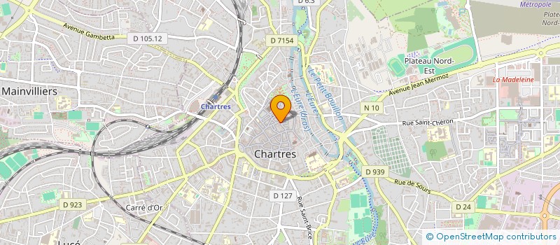 localisation de l'entreprise MADAME JEANINE LE MOUNIER à CHARTRES