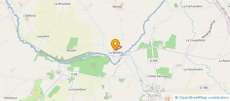 localisation de l'entreprise MADAME JEANINE LEBASCLE à BARENTON