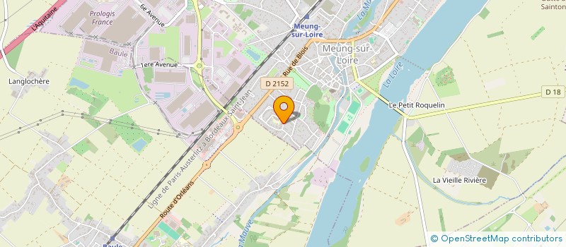 localisation de l'entreprise MADAME JEANINE LEPINOY à MEUNG-SUR-LOIRE