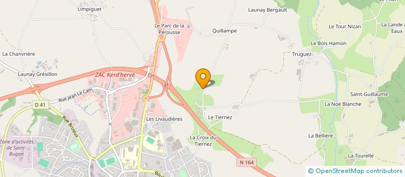 localisation de l'entreprise MADAME JEANINE MAINGUY à LOUDEAC