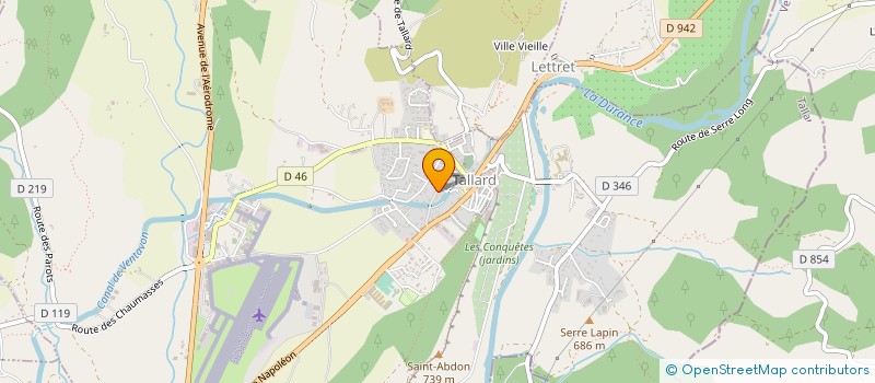 localisation de l'entreprise MADAME JEANINE MAISSE à TALLARD