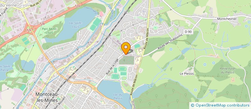 localisation de l'entreprise MADAME JEANINE MAITRE  BLANZY