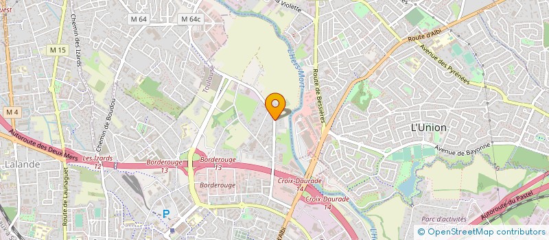localisation de l'entreprise MADAME JEANINE MESSAL  TOULOUSE