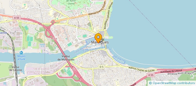 localisation de l'entreprise MADAME JEANINE OUIS à MARTIGUES