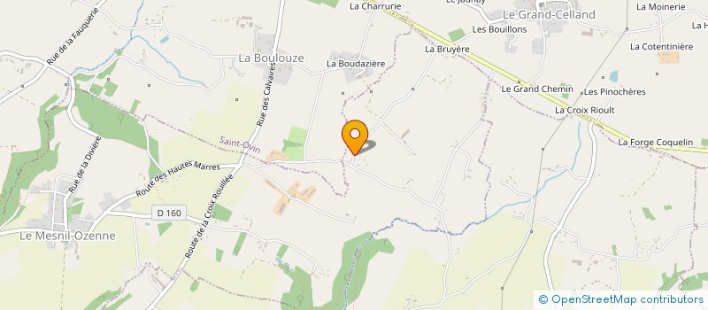 localisation de l'entreprise MADAME JEANINE PINSON à LE MESNIL-OZENNE