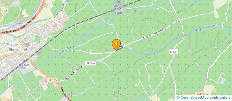 localisation de l'entreprise MADAME JEANINE POLI  ILLE-SUR-TET