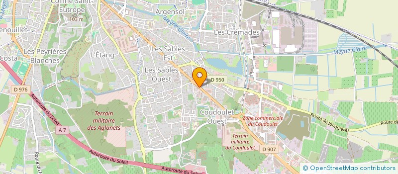 localisation de l'entreprise MADAME JEANINE RAMADE  ORANGE