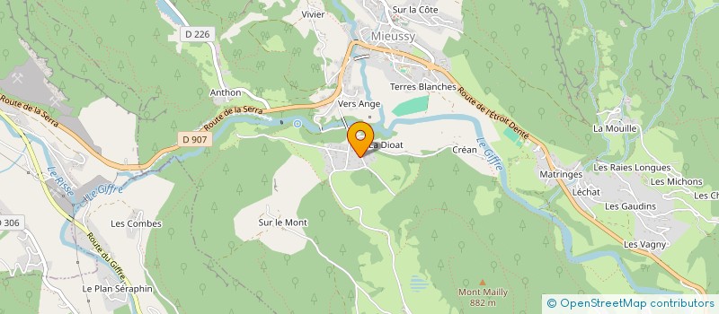 localisation de l'entreprise MADAME JEANINE REDOUX à ANNECY