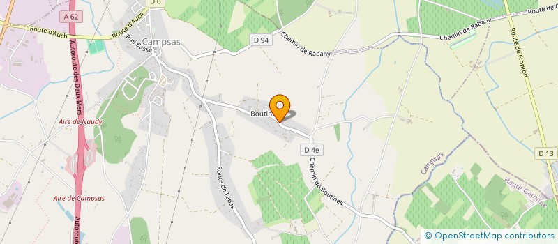 localisation de l'entreprise MADAME JEANINE REILLES  CAMPSAS