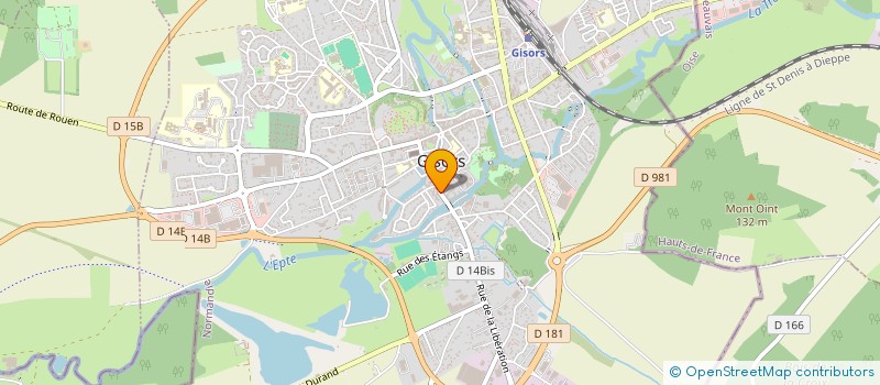 localisation de l'entreprise MADAME JEANINE REQUENA à GISORS