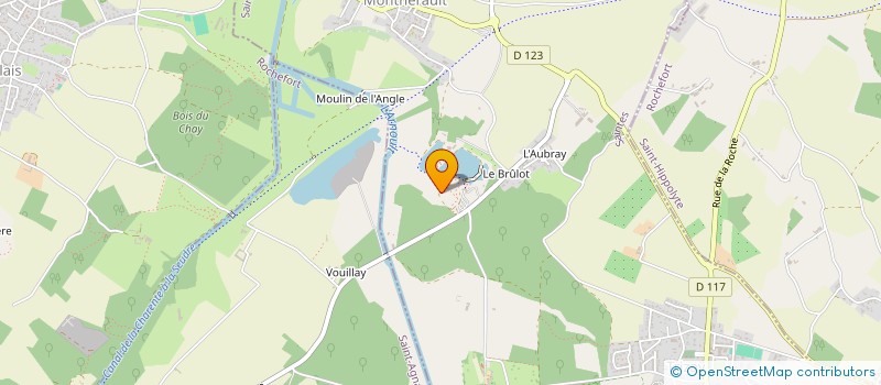 localisation de l'entreprise MADAME JEANINE REVEREAULT  TRIZAY