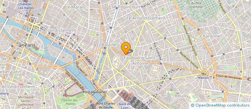 localisation de l'entreprise MADAME JEANINE RIGOBERT à PARIS 11