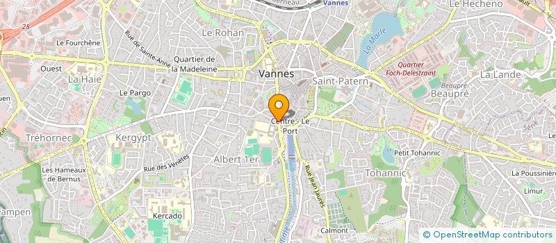 localisation de l'entreprise MADAME JEANINE ROUCHOUSE à VANNES