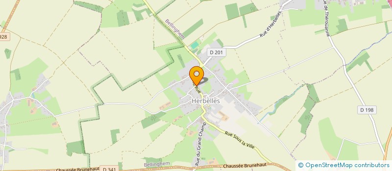 localisation de l'entreprise MADAME JEANINE SENECHAL  THEROUANNE