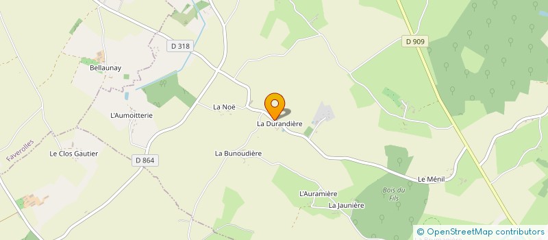 localisation de l'entreprise MADAME JEANINE SERAIS à RANES